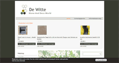 Desktop Screenshot of de-witte.be